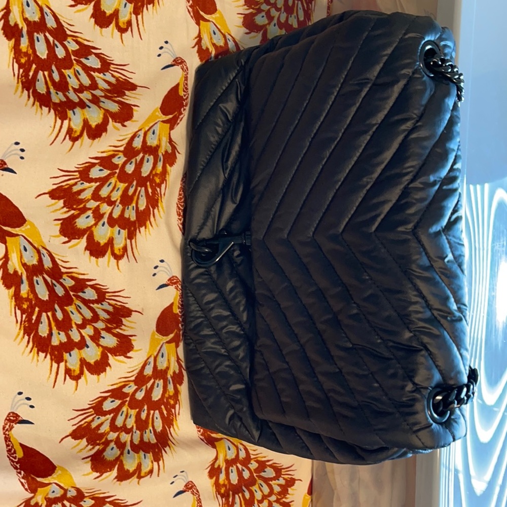 Black shoulder Rebecca Minkoff purse